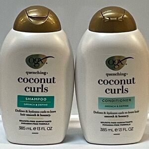 OGX Coconut Curls Shampoo and Conditioner Set